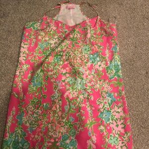 Lilly Pulitzer womens silk dress